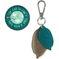 coocazoo 211479 COLOUR-UP-Set WWF, Green Wildlife: Anhänger & Patch von Coocazoo