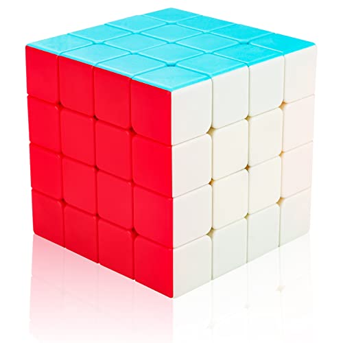 Cooja Zauberwürfel 4x4, Speed Cube 4x4x4 Magischer Würfel Speedcube, Schnelles Glattdrehen Robust Spielzeug Geschenk für Jungen Mädchen Cooja Zauberwürfel 4x4, Speed Cube 4x4x4 Magischer Würfel Speedcube, Schnelles Glattdrehen Robust Spielzeug Geschenk für Jungen Mädchen von Cooja