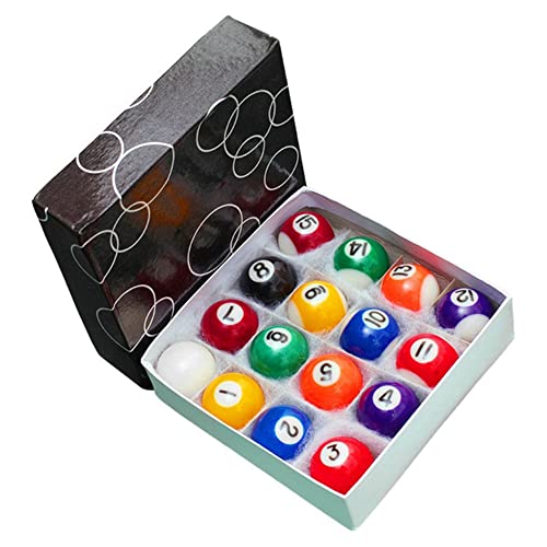 Professionelles 25 mm Kinder-Tischbälle-Set, kleine Billardkugeln, komplettes Set, 16-teiliges Mini-Billardkugel-Set Professionelles 25 mm Kinder-Tischbälle-Set, kleine Billardkugeln, komplettes Set, 16-teiliges Mini-Billardkugel-Set von Cookwowe