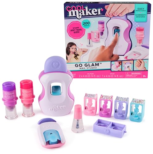 Cool MAKER Go Glam Nagelstudio - für stylische Nägel mit Motiven, ganz einfach lackieren und bedrucken, für Kinder ab 7 Jahren Cool MAKER Go Glam Nagelstudio - für stylische Nägel mit Motiven, ganz einfach lackieren und bedrucken, für Kinder ab 7 Jahren von Cool MAKER