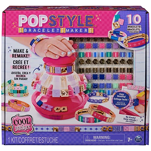 Cool MAKER PopStyle Armband Studio - 10 coole Kachelarmbänder selbermachen und immer wieder neu gestalten, geht super einfach, für Kinder ab 6 Jahren von Cool MAKER