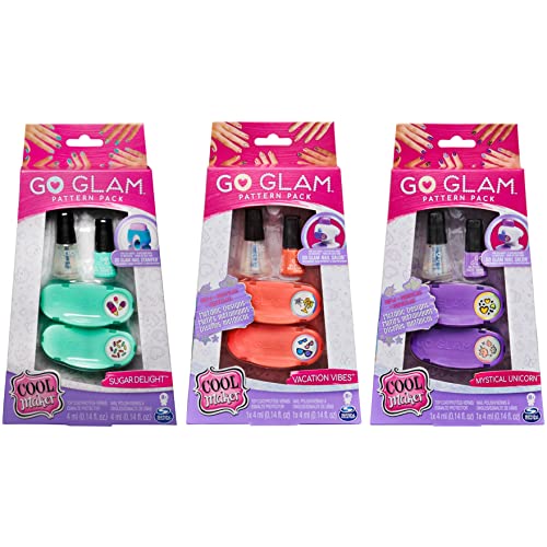 Cool MAKER GO Glam Nachfüllset Large für Go Glam Nagelstudio, unterschiedliche Varianten von Cool MAKER