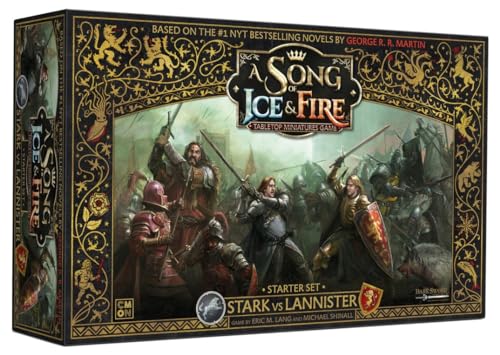 A Song Of Ice And Fire - Stark vs Lannister Starter Set - EN von CMON