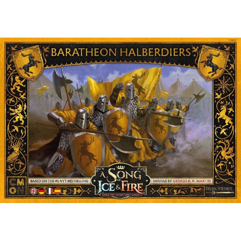 A Song of Ice & Fire - Baratheon Halberdiers (Hellebardiere von Haus Baratheon) von Cool Mini or Not