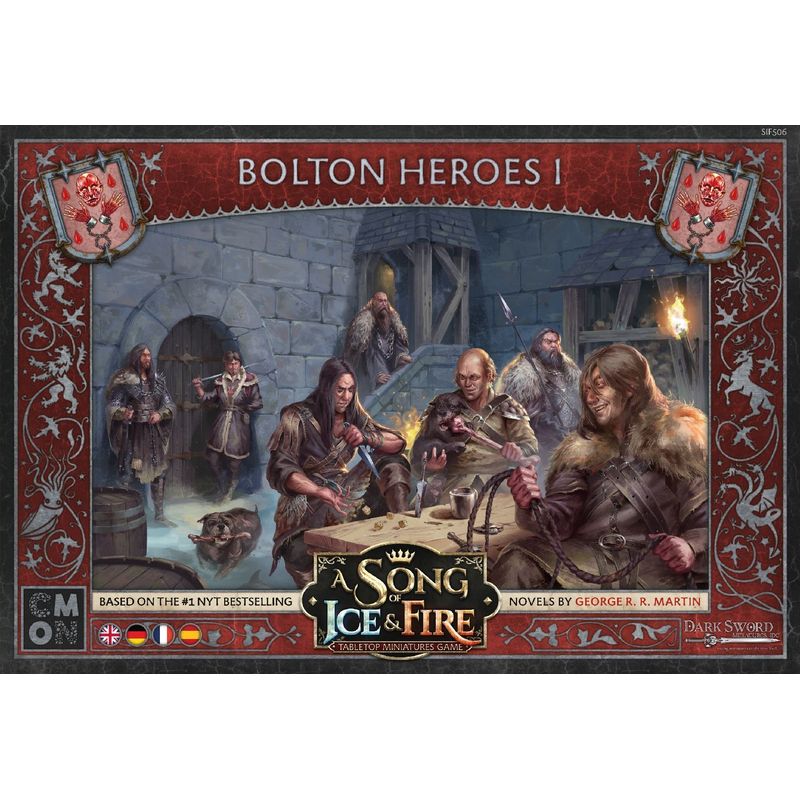 A Song of Ice & Fire  Bolton Heroes 1 (Helden von Haus Bolton 1) von Cool Mini or Not