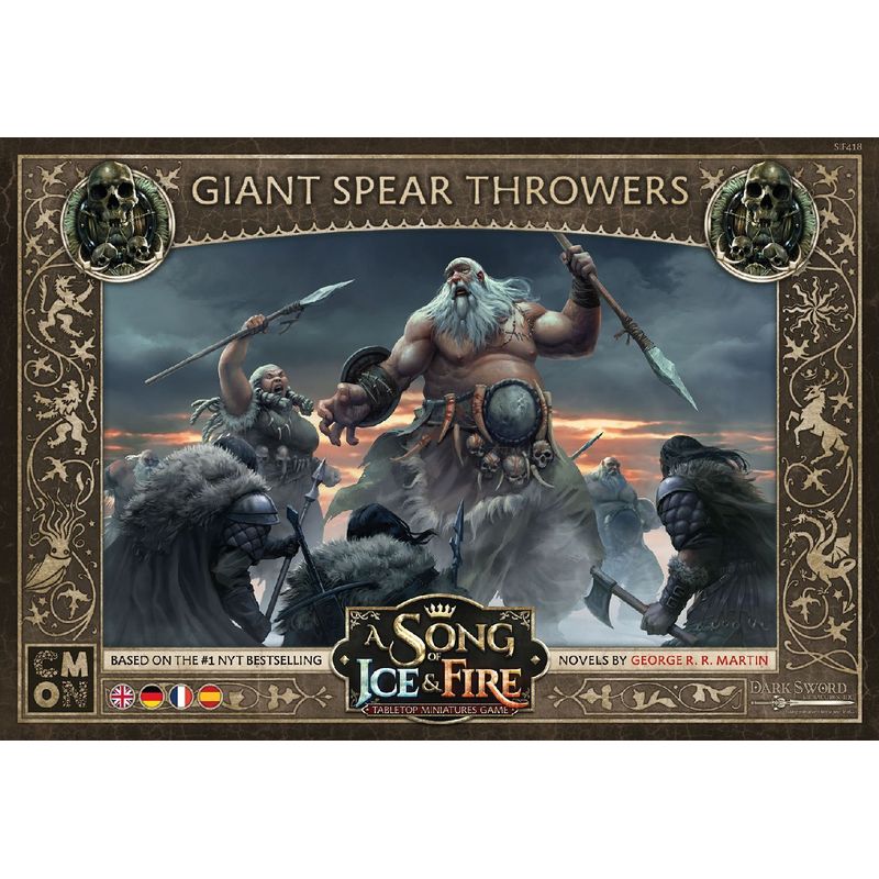 A Song of Ice & Fire - Giant Spear Throwers (Speerwerfende Riesen) von Cool Mini or Not