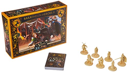 Cool Mini or Not , A Song of Ice & Fire: Baratheon Heroes II Miniature Game, Ages 14+, 2+ Players, 45 to 60 Min Playing Time von CMON