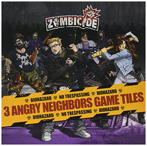 Cool Mini Or Not GUG0065 - Zombicide Season 3 Angry Neighbours Platten Pack - Englisch von CMON
