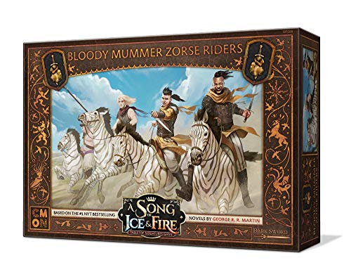 Cool Mini or Not - A Song of Ice and Fire: Bloody Mummer Zorse Riders - Miniature Game von CMON