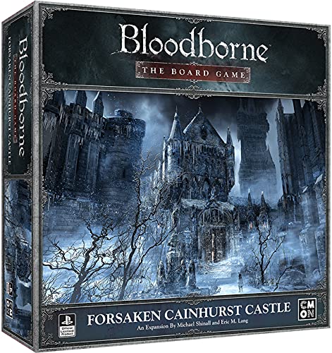 CMON Bloodborne Das Brettspiel Forsaken Cainhurst Castle Erweiterung | Strategiespiel | Kooperatives Spiel für Erwachsene und Jugendliche | ab 14 Jahren | 1-4 Spieler | Durchschnittliche Spielzeit von CMON