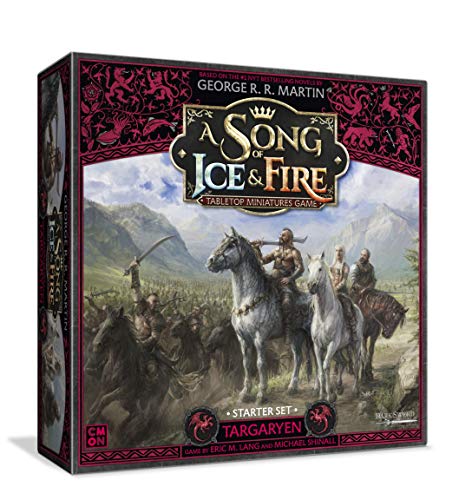 Cool Mini or Not - A Song of Ice and Fire: Targaryen Starter Set Core Box - Miniature Game von CMON