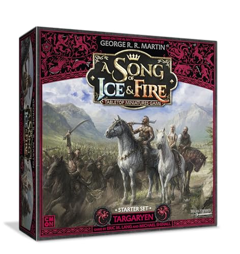 Cool Mini or Not - A Song of Ice and Fire: Targaryen Starter Set Core Box - Miniature Game von CMON