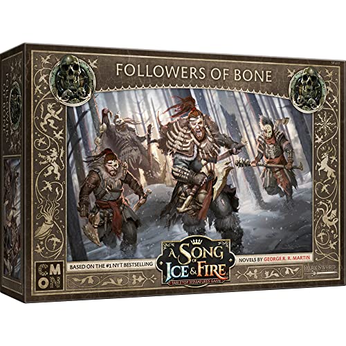 Cool Mini or Not - A Song of Ice and Fire : Free Folk Followers of Bone Unit Expansion - Miniature Game von CMON