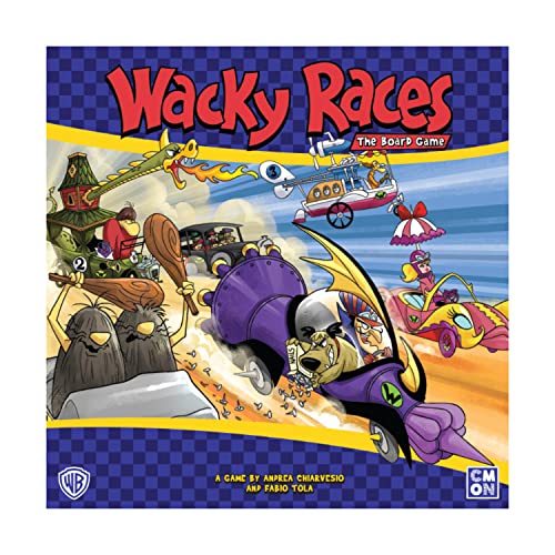 Cool Mini or Not CMNWRA001 Wacky Races Zubehör von CMON