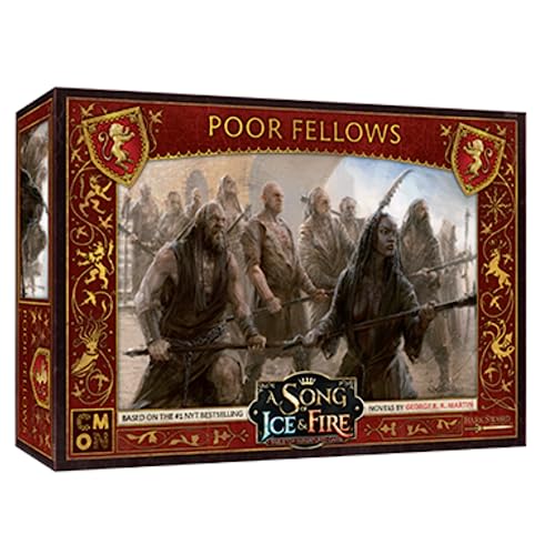 CoolMiniOrNot Inc, Lannister Poor Fellows Expansion: A Song of Ice and Fire, Miniatures Game, Ages 14+, 2+ Players, 45-60 Minutes Playing Time von CMON