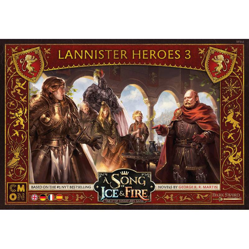 Song of Ice & Fire - Lannister Heroes 3 (Spiel) von Cool Mini or Not
