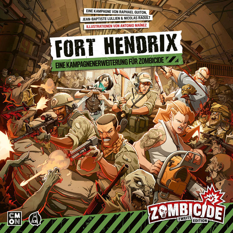 Zombicide 2nd Edition: Fort Hendrix (Spiel) von Cool Mini or Not