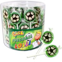 Großpack Fussball Lutscher, 100 Stück Rocks Lutscher mit Fußball Großpack Fussball Lutscher, 100 Stück Rocks Lutscher mit Fußball von Cool & Sweet