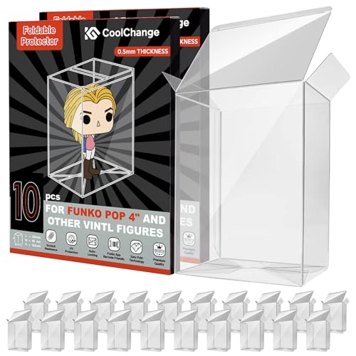 0.5mm Schutzhülle kompatibel mit Funko POP! | Protector Case für POP 4" Verpackung | Figuren Protektor | 20 STK. … 0.5mm Schutzhülle kompatibel mit Funko POP! | Protector Case für POP 4" Verpackung | Figuren Protektor | 20 STK. … von CoolChange