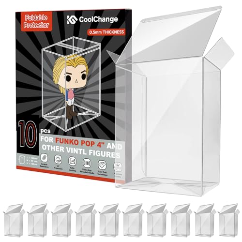 CoolChange 0.5mm Schutzhülle kompatibel mit Funko POP! | Protector Case für POP 4" Verpackung | Figuren Protektor | 10 STK. CoolChange 0.5mm Schutzhülle kompatibel mit Funko POP! | Protector Case für POP 4" Verpackung | Figuren Protektor | 10 STK. von CoolChange