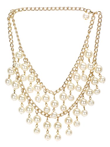 Kostüm Halskette von Caroline Channing | Perlenkette für 2 Broke Girls Fans von CoolChange