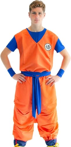 CoolChange 3-teiliges Cosplay Kostüm von Son Goku mit GO Zeichen | Größe: M CoolChange 3-teiliges Cosplay Kostüm von Son Goku mit GO Zeichen | Größe: M von CoolChange