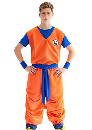 CoolChange 3-teiliges Cosplay Kostüm von Son Goku mit GO Zeichen | Größe: S CoolChange 3-teiliges Cosplay Kostüm von Son Goku mit GO Zeichen | Größe: S von CoolChange
