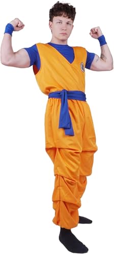 CoolChange 3-teiliges Kostüm von Son Goku beim Herr der Schildkröten | Größe: S CoolChange 3-teiliges Kostüm von Son Goku beim Herr der Schildkröten | Größe: S von CoolChange
