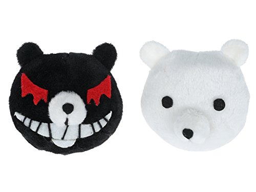 CoolChange Monokuma Haarspangen Set von Junko Enoshima | Bärchen Haarclips für Danganronpa Fans von CoolChange