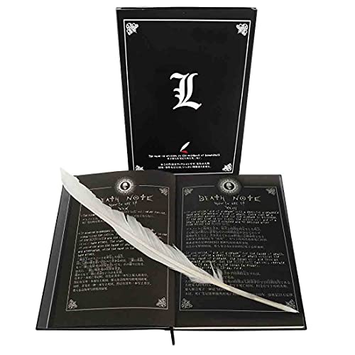 CoolChange Notizbuch des Todes von Light Yagami für Death Note Fans | mit Federkiel von CoolChange