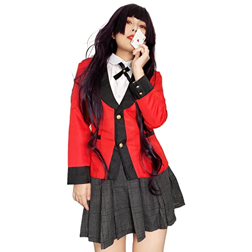 CoolChange Hyakkaou Schuluniform von Yumeko Jabami | Cosplay Kostüm für Kakegurui Fans | Größe M von CoolChange