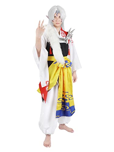 CoolChange Cosplay Kostüm von Sesshomaru | Kimono & Hakama für Inuyasha Fans | Größe: S von CoolChange