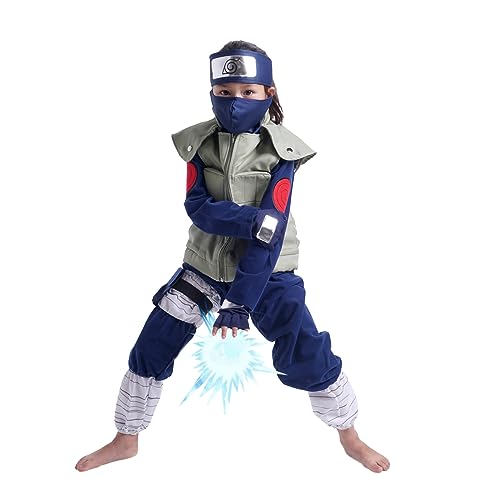 CoolChange Kakashi Hatake Kinder Kostüm | Inkl. Stirnband, Weste, Handschuhe, Taschen & Maske | Größe: 152 CoolChange Kakashi Hatake Kinder Kostüm | Inkl. Stirnband, Weste, Handschuhe, Taschen & Maske | Größe: 152 von CoolChange