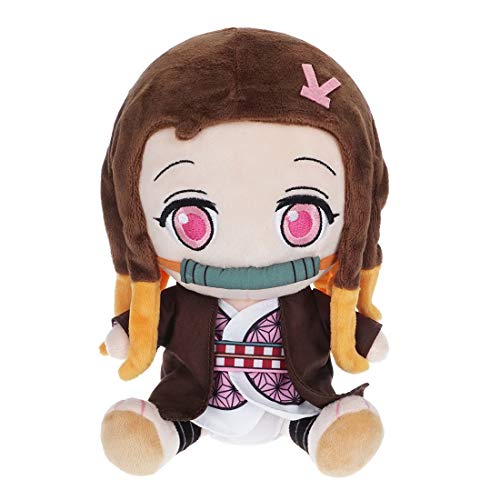 CoolChange Nezuko Kamado Plüschfigur aus D. Slayer | Chibi Kuscheltier | 21cm von CoolChange