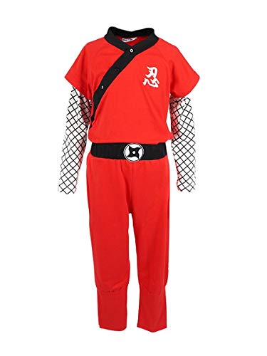 CoolChange Ninja Kostüm für Kinder | Shinobi Kinder Verkleidung | Rot | Baumwolle | Größe: 110 CoolChange Ninja Kostüm für Kinder | Shinobi Kinder Verkleidung | Rot | Baumwolle | Größe: 110 von CoolChange