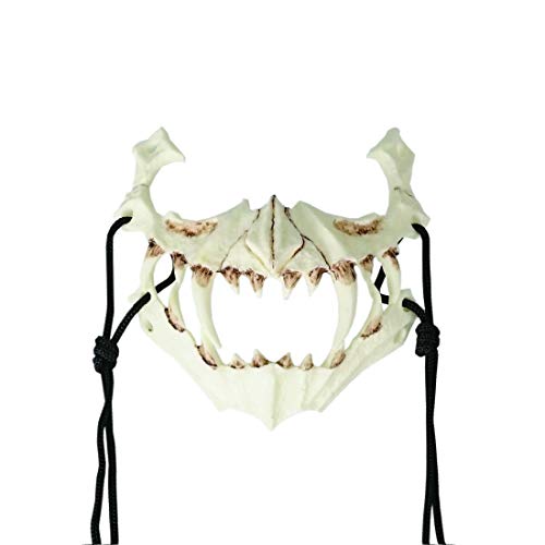 CoolChange Venezianische Horror Maske | Fabelwesen Schädelknochen Halloween Maske | Marderhund von CoolChange