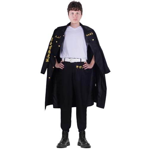 Manjiro Sano Cosplay Kostüm | Tokyo Manji Gang Uniform für Tokyo Revengers Fans | Hose, Shirt, Nantel | Größe: M von CoolChange