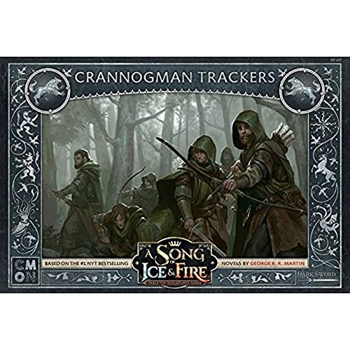 CoolMiniOrNot CMNSIF107 A Song of Ice and Fire Miniaturspiel: Stark Crannogman Trackers Expansion, Mehrfarbig von CMON