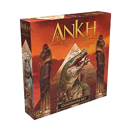 CMON | Ankh – Guardians Set | Erweiterung | Kennerspiel | Strategiespiel | 2-5 Spieler | Ab 14+ Jahren | 90 Minuten | Deutsch von CMON