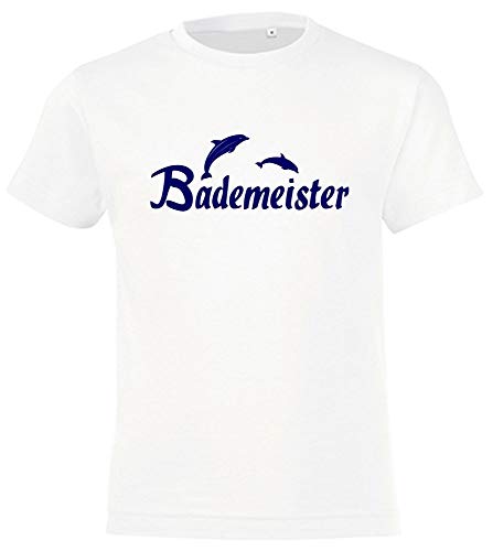 Coole-Fun-T-Shirts Bademeister Kostüm T-Shirt Weiss Gr.M von Coole-Fun-T-Shirts