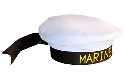 Coole-Fun-T-Shirts Matrosenmütze Marine Unisize Erwachsene Uniform Seemann Kostüm für Karneval Coole-Fun-T-Shirts Matrosenmütze Marine Unisize Erwachsene Uniform Seemann Kostüm für Karneval von Coole-Fun-T-Shirts