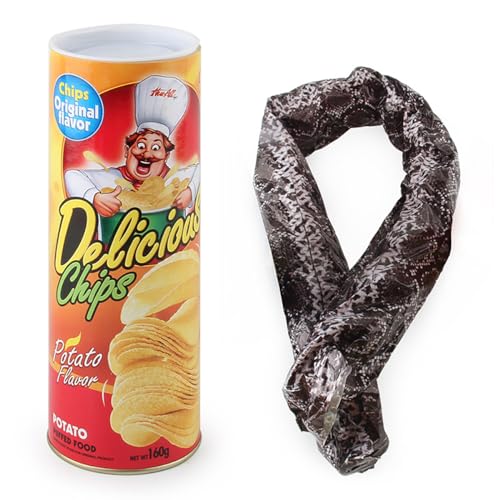 Cooplay Popup Schlange in einer Kartoffelchips Dose Streich Halloween Narren Tag Party Magic Trick Witz Gadget Spaß Streich Gag Freund Spielzeug Cooplay Popup Schlange in einer Kartoffelchips Dose Streich Halloween Narren Tag Party Magic Trick Witz Gadget Spaß Streich Gag Freund Spielzeug von Cooplay