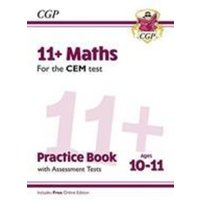 11+ CEM Maths Practice Book & Assessment Tests - Ages 10-11 (with Online Edition) von Coordination Group Publications Ltd (CGP)