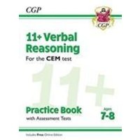 11+ CEM Verbal Reasoning Practice Book & Assessment Tests - Ages 7-8 (with Online Edition): superb eleven plus preparation from the revision experts von Coordination Group Publications Ltd (CGP)