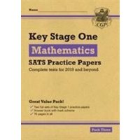 KS1 Maths SATS Practice Papers: Pack 3 (for end of year assessments) von Coordination Group Publications Ltd (CGP)