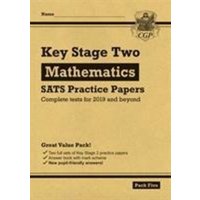 KS2 Maths SATS Practice Papers: Pack 5 - for the 2024 tests (with free Online Extras) von Coordination Group Publications Ltd (CGP)