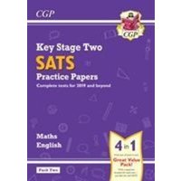 KS2 Maths & English SATS Practice Papers: Pack 2 - for the 2024 tests (with free Online Extras) von Coordination Group Publications Ltd (CGP)