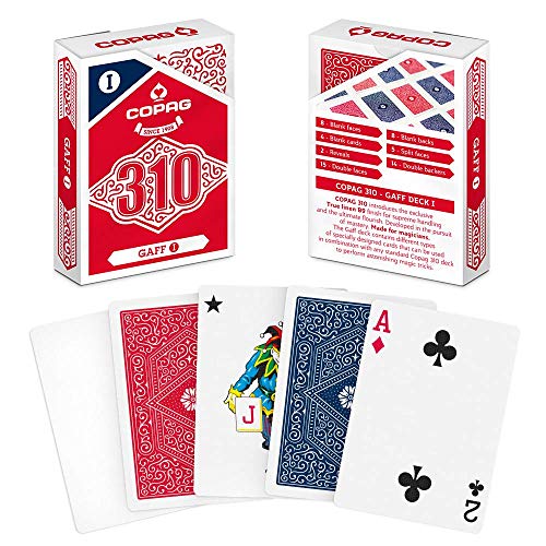Copag 310 - Gaff Deck, Trickkarten mit True Linen B9 Finish von Copag