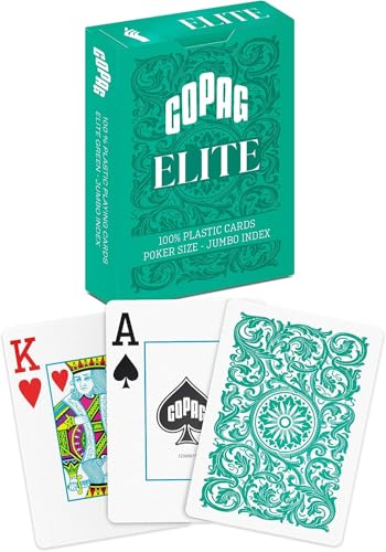 Copag Jumbo-Index in Poker-Größe, Grün Copag Jumbo-Index in Poker-Größe, Grün von Copag