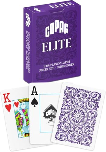 Copag Jumbo-Index in Poker-Größe, Violett, Spielkarten Copag Jumbo-Index in Poker-Größe, Violett, Spielkarten von Copag